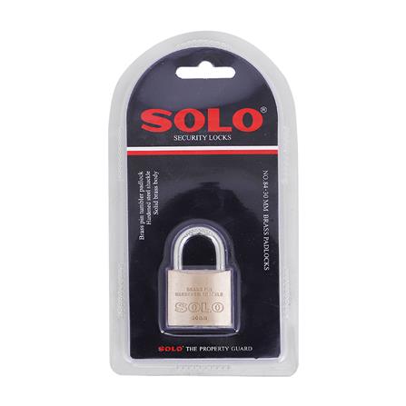 กุญแจสปริง SOLO 84-30 30 มม. สีทองเหลืองขัดเงา_2