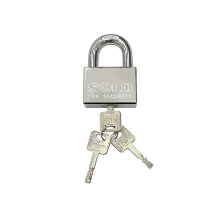 กุญแจลูกปืน SOLO 4507SQC-55 55 มม. สีสเตนเลส_1