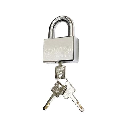 กุญแจลูกปืน SOLO 4507SQC-55 55 มม. สีสเตนเลส_2