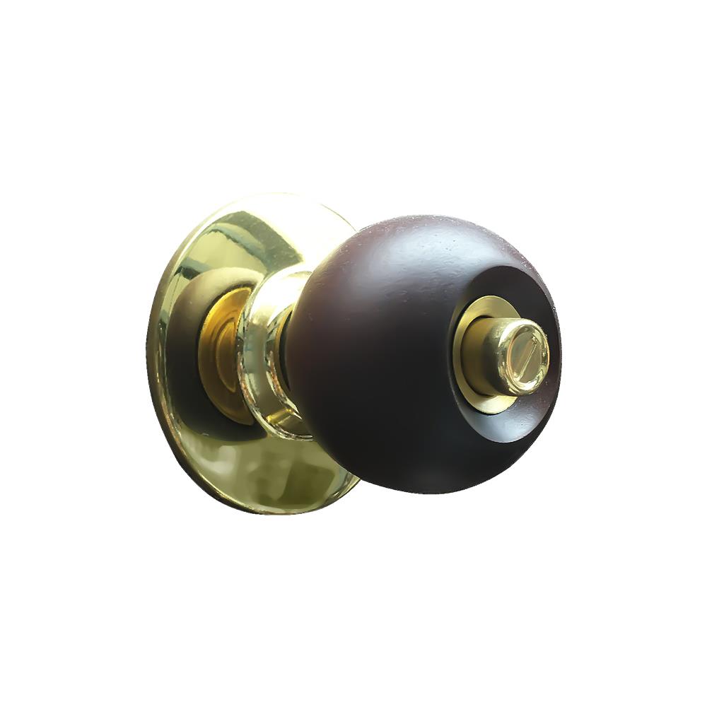 ลูกบิดทั่วไป SOLO 2286WA หัวกลม สีลายไม้