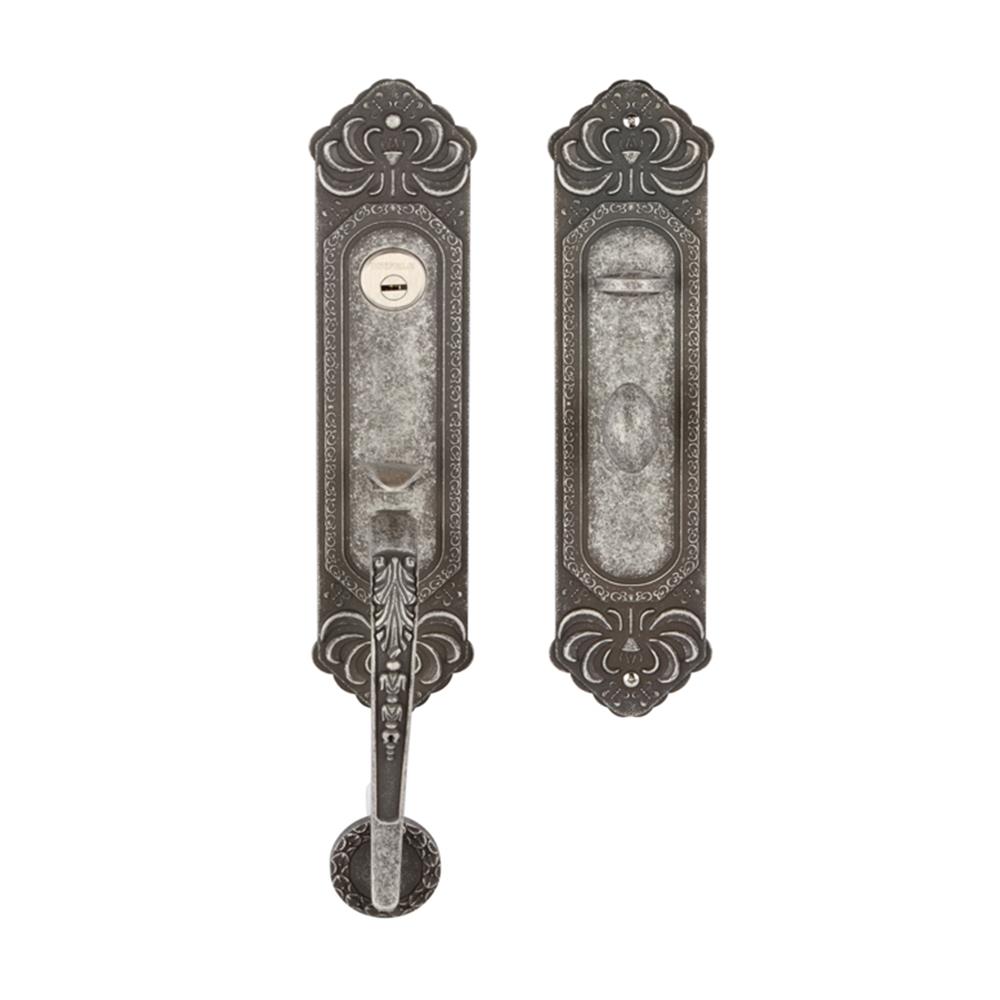 มือจับก้านโยก MORTISE HAFELE 499.94.100 สีเงินรมดำ