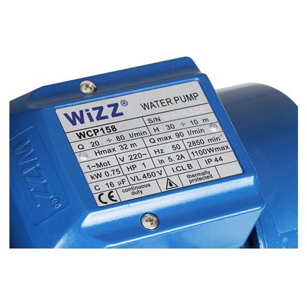 ปั๊มหอยโข่ง WIZZ WZ-WCP158 1 แรงม้า_2