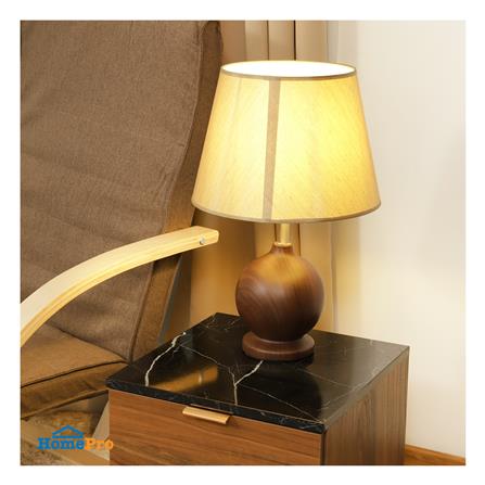 ไฟตั้งโต๊ะ CARINI METAL66039 FABRIC สีครีม/น้ำตาล_3