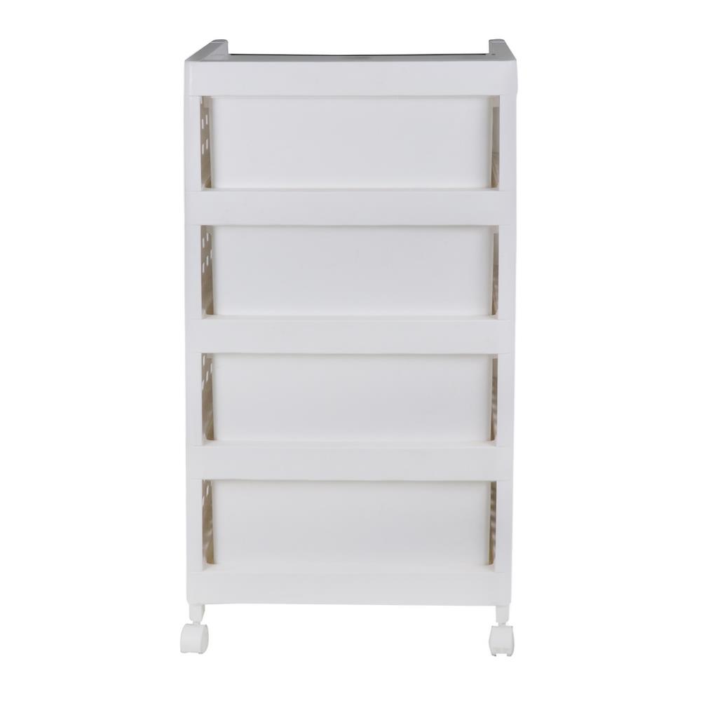 ตู้ลิ้นชัก4ชั้น 1074 48x30x90cm ขาว