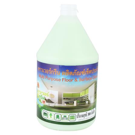 น้ำยาทำความสะอาดพื้น POWER GREEN 3,800ml CANTALOUPE_0