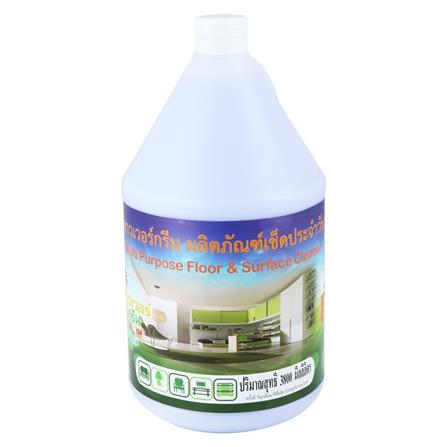 น้ำยาทำความสะอาดพื้น POWER GREEN 3,800ml LAVENDER