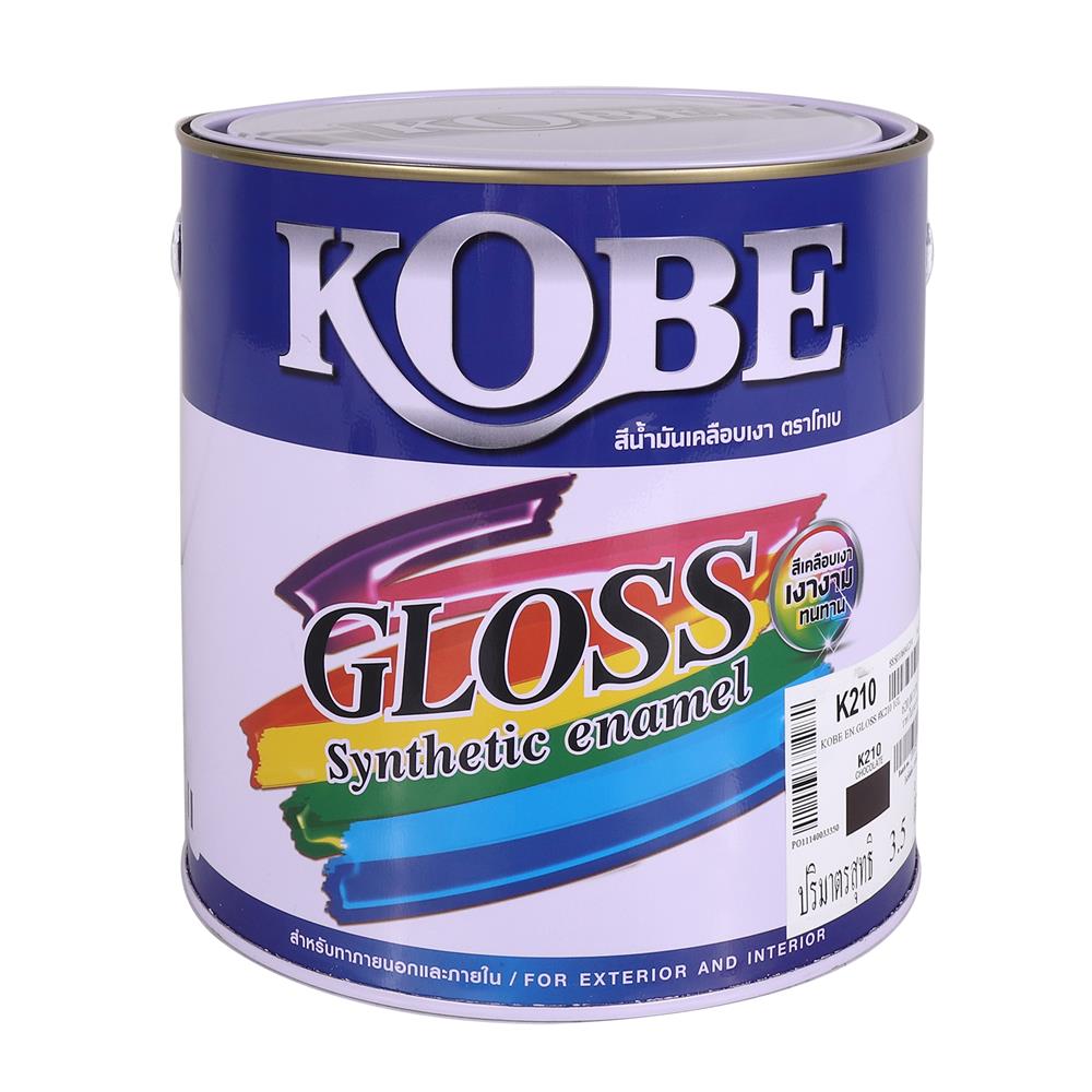 สีน้ำมัน TOA KOBE K210 สีน้ำตาล เงา 1 แกลลอน