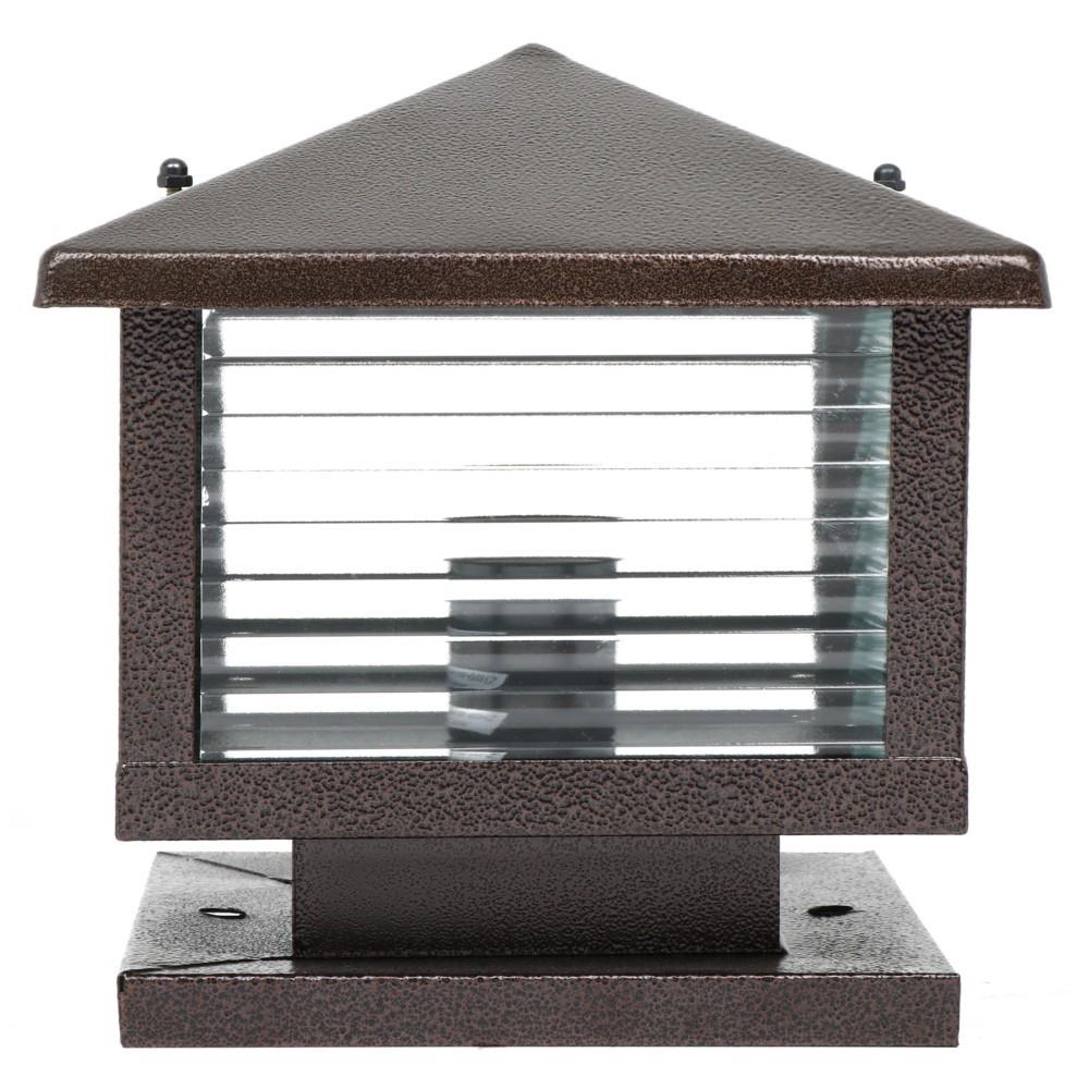 ไฟหัวเสา INOVA UT106 โลหะ คันทรี่ สีน้ำตาล