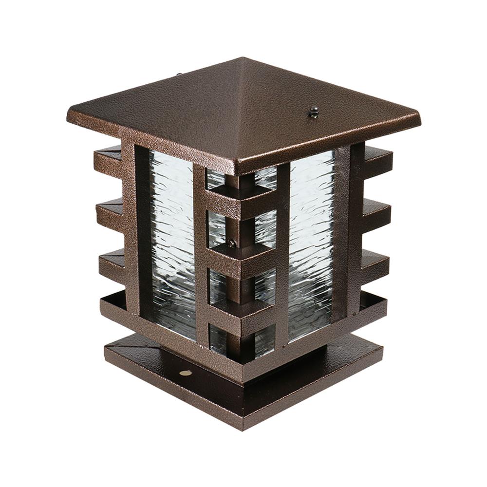 ไฟหัวเสา INOVA UT108 สีน้ำตาล