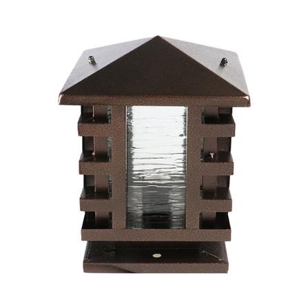 ไฟหัวเสา INOVA UT108 สีน้ำตาล_1