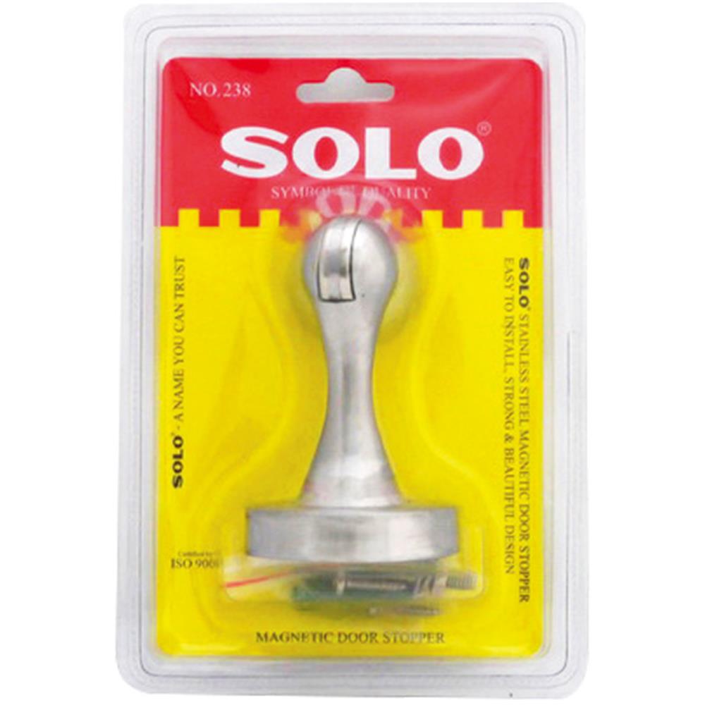 กันชนแม่เหล็กแท่ง SOLO 238 สีสเตนเลส