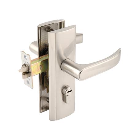 มือจับก้านโยกห้องทั่วไป MORTISE  SOLO EX810 สีสเตนเลส