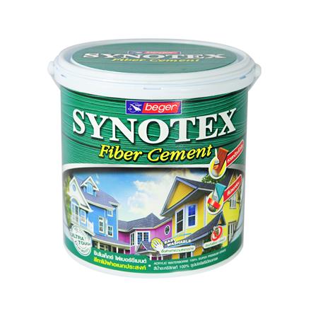 สีทาพื้นไม้ไฟเบอร์ซีเมนต์ BEGER SYNOTEX M-7102 สีน้ำตาล ด้าน 1 แกลลอน
