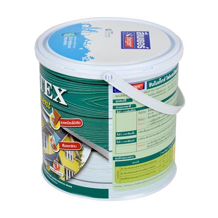 สีทาพื้นไม้ไฟเบอร์ซีเมนต์ ชนิดด้าน BEGER SYNOTEX สีไม้มะเกลือ 1 แกลลอน_2