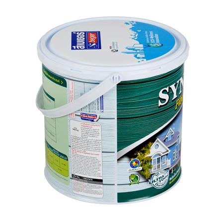 สีทาพื้นไม้ไฟเบอร์ซีเมนต์ ชนิดด้าน BEGER SYNOTEX สีไม้มะเกลือ 1 แกลลอน_3