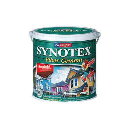 สีทาพื้นไม้ไฟเบอร์ซีเมนต์ BEGER SYNOTEX TG7000 สีใส เงา 1 แกลลอน