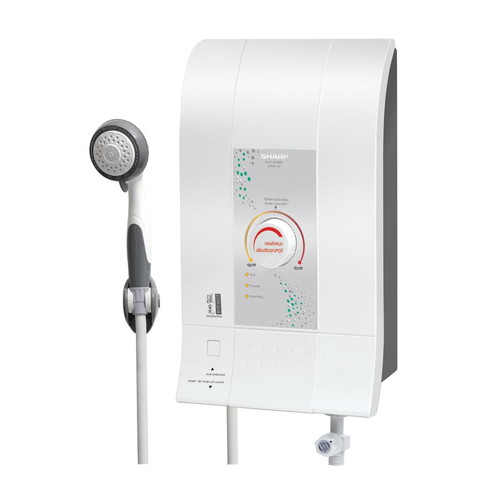 เครื่องทำน้ำอุ่น SHARP WH-246E 4500 วัตต์ สีขาว