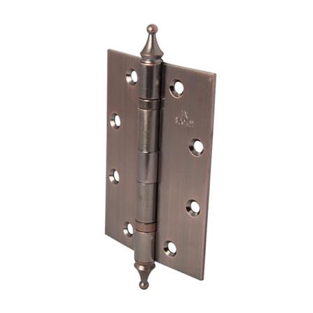 บานพับหัวมงกุฎ 5X3.5 นิ้ว X 3 มม. HAFELE 489.02.355 สีทองแดงรมดำ แพ็ก 2 ชิ้น_1