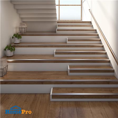 จมูกบันไดอะลูมิเนียม DP NA 40 อะลูมิเนียม 1.5ม._2