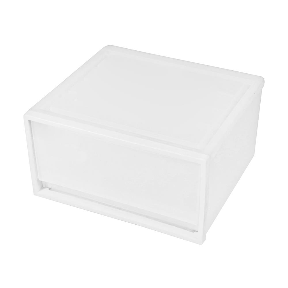 กล่องลิ้นชัก 1 ลิ้นชัก STACKO CK-71 40x35.8x21.2 ซม. สีขาว