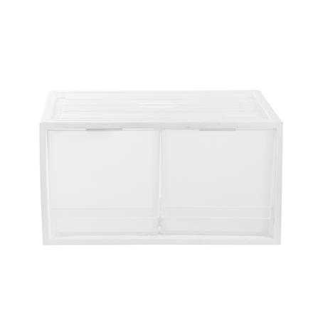 กล่องลิ้นชัก 2 ลิ้นชัก STACKO CK-72 40x35.8x21.2 ซม. สีขาว_1