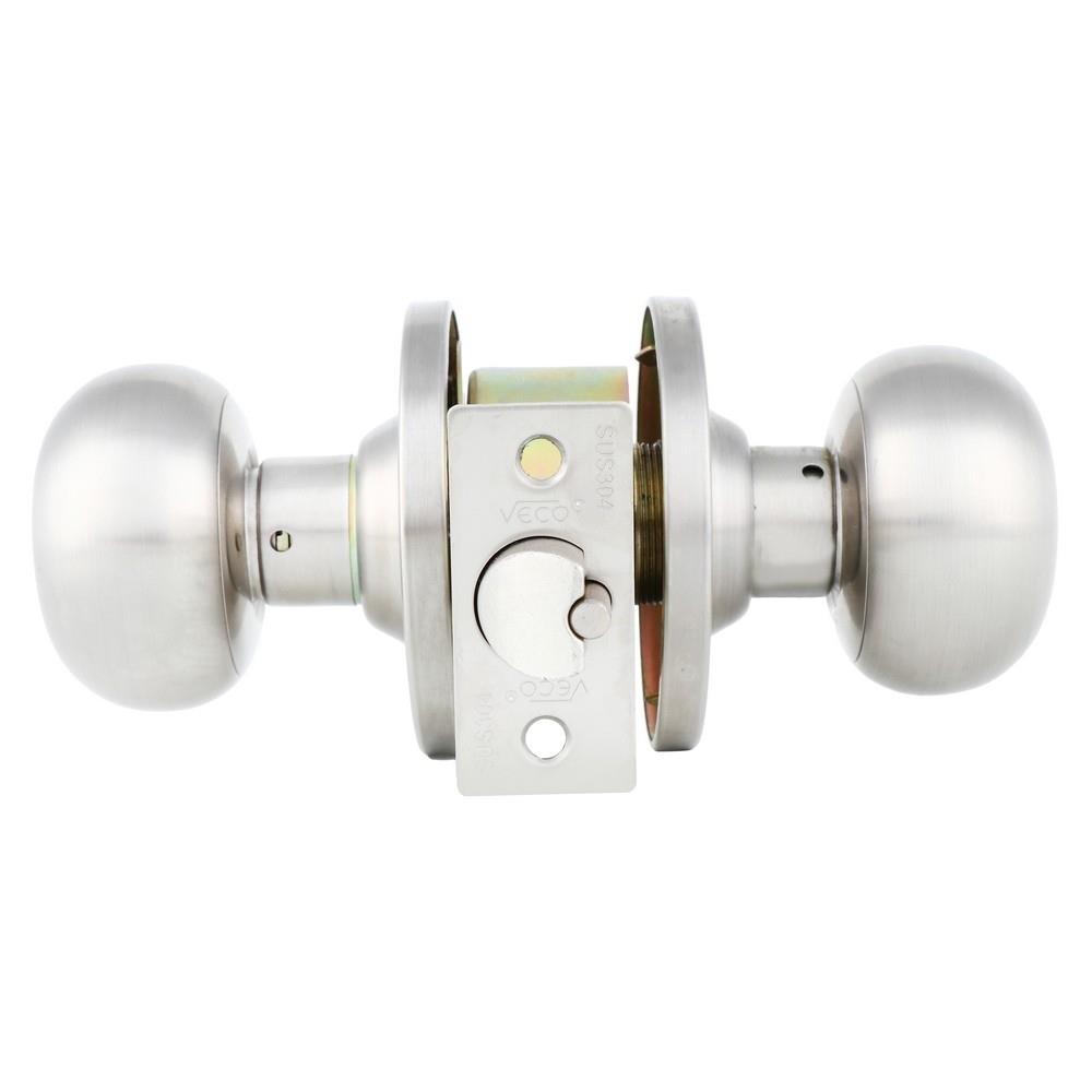 ลูกบิดทั่วไป VECO 3691SS-ET หัวจัน สีสเตนเลส