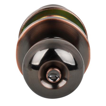 ลูกบิดทั่วไป VECO 3691AC-ET หัวจัน สีทองแดงรมดำ_2