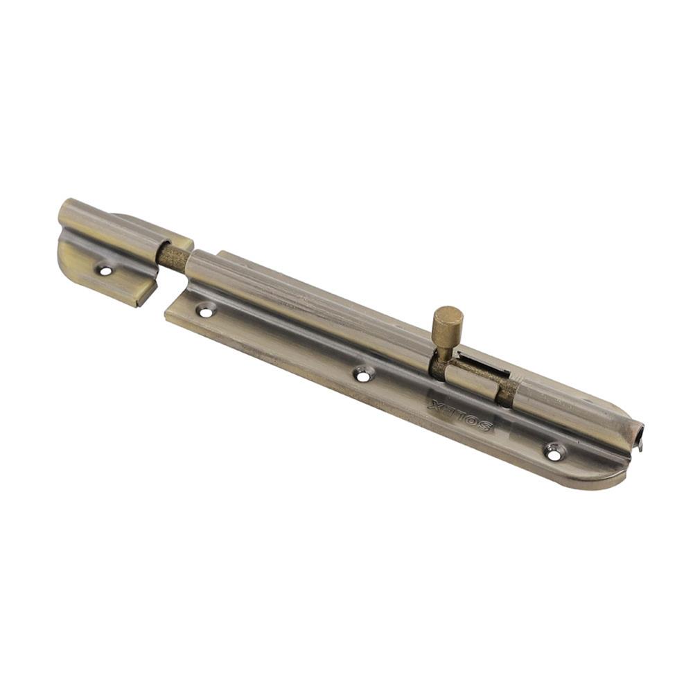 กลอนทั่วไป SOLEX 6 นิ้ว สีทองเหลืองรมดำ