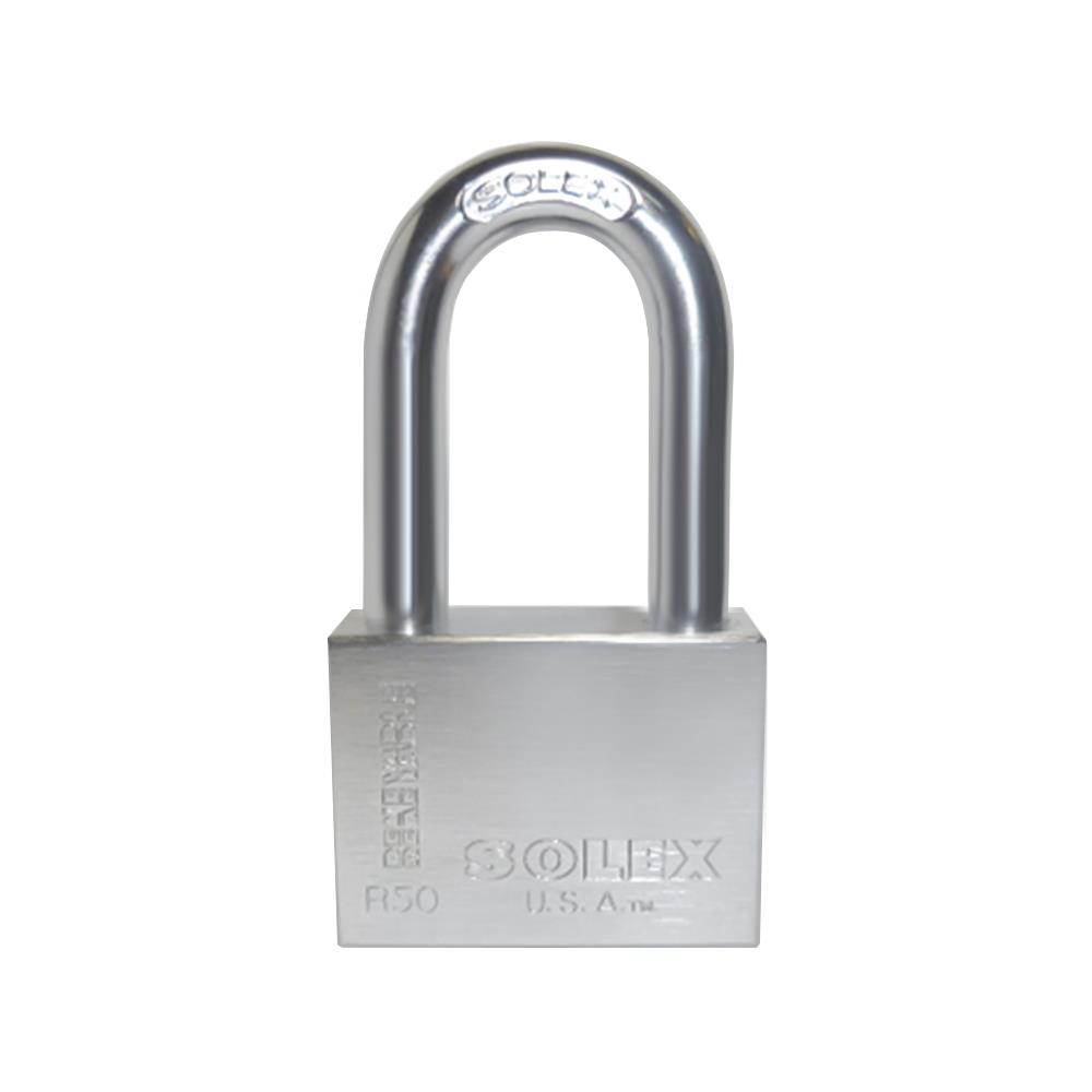 กุญแจลูกปืน SOLEX R50CRL-50 50 มม. สีสเตนเลส