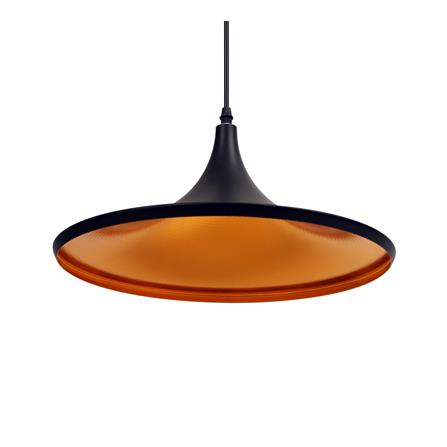 ไฟช่อ INOVA MODERN LOFT AP012 สีดำ 1 หัว_1