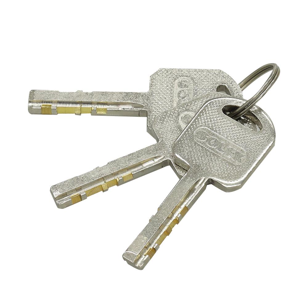 กุญแจคีย์อะไลท์ SOLEX EXTRA45 45 มม. 3 ตัว/ชุด