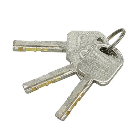 กุญแจคีย์อะไลท์ SOLEX EXTRA45 45 มม. 3 ตัว/ชุด_2