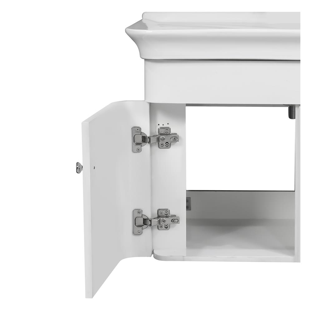 อ่างเคาน์เตอร์ MOYA VC-11008 สีขาว