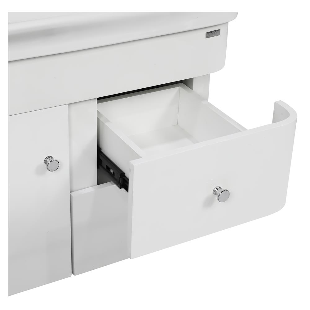 อ่างเคาน์เตอร์ MOYA VC-11008 สีขาว