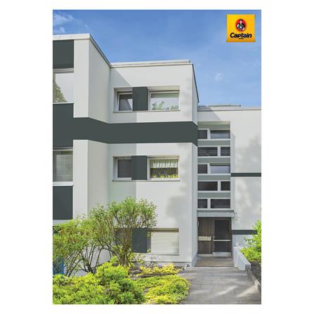 สีน้ำทาภายนอก CAPTAIN WAXYSHIELD BASE B กึ่งเงา 2.5 แกลลอน_2