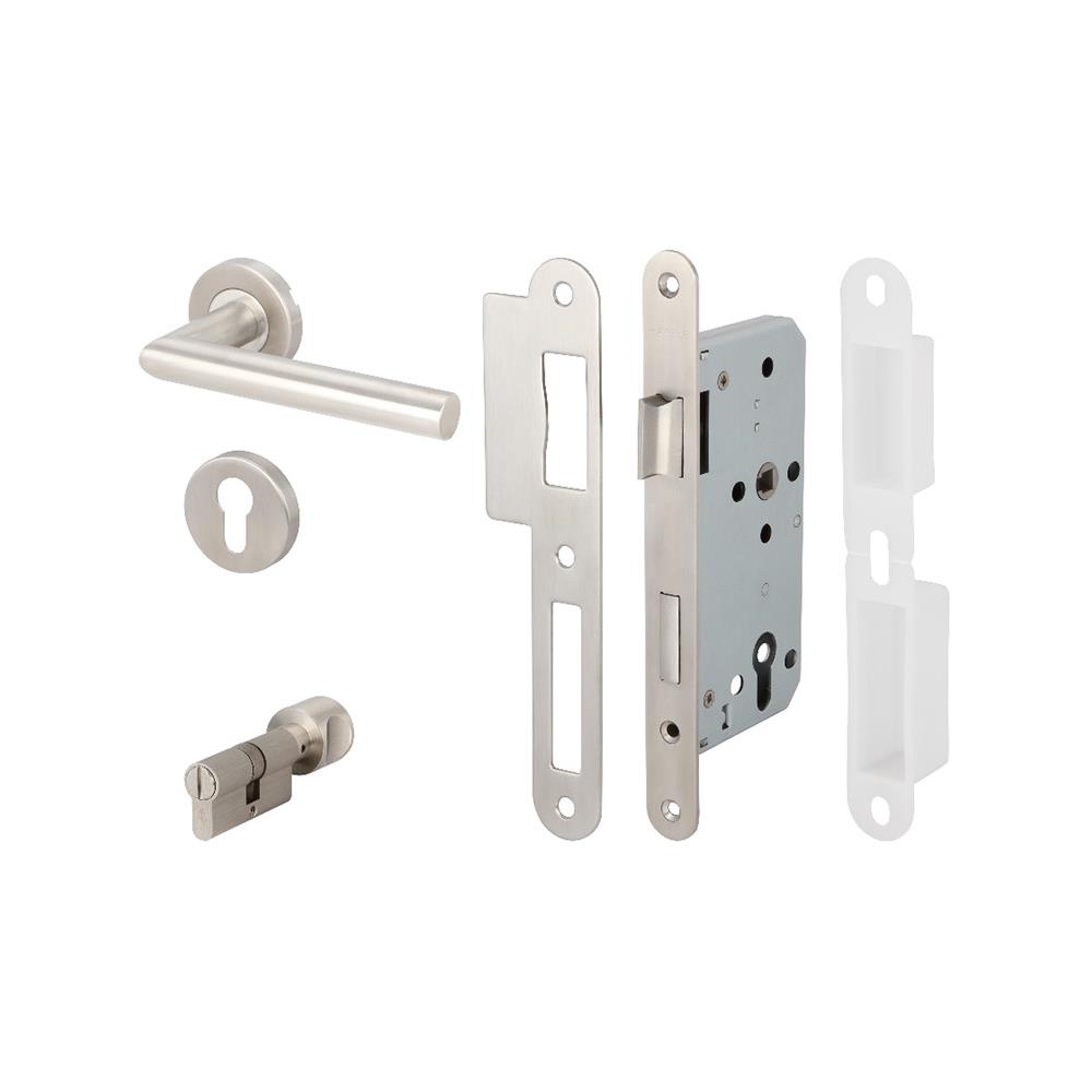 มือจับก้านโยกห้องน้ำ MORTISE  HAFELE 499.10.108 สีสเตนเลส