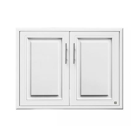 บานใต้เตา KING PLAT-PEARL 81.5x61.5 ซม. สีขาว