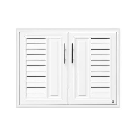 บานใต้เตา KING PLAT-NOVA 81.5x61.5 ซม. สีขาว