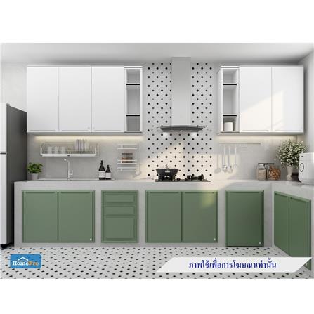 ช่องเสริมแนวตั้ง KING GRAND PLAT 25x94 ซม. สีขาว_2