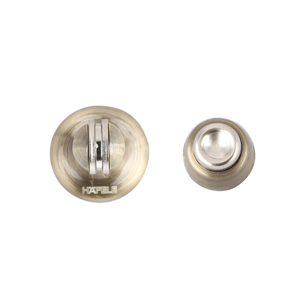 กันชนแม่เหล็กแท่ง HAFELE 489.70.258 สีทองเหลืองรมดำ