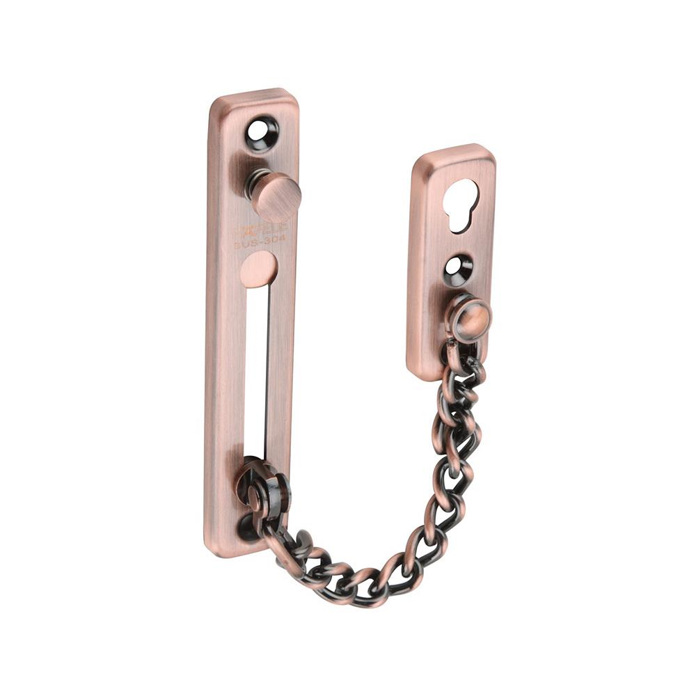 กลอนโซ่ HAFELE 489.71.564 4.96 นิ้ว สีทองแดงรมดำ