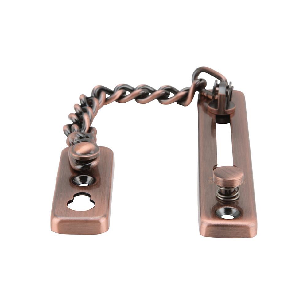 กลอนโซ่ HAFELE 489.71.564 4.96 นิ้ว สีทองแดงรมดำ