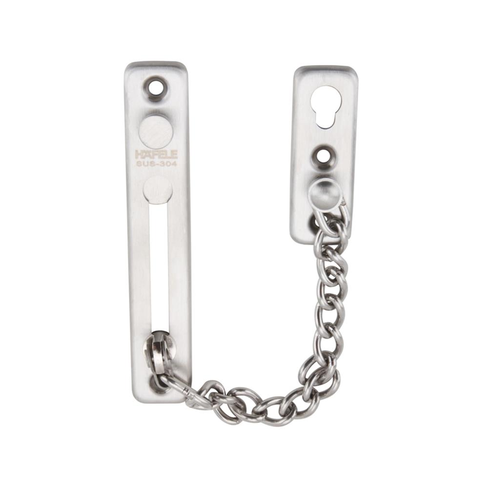 กลอนโซ่ HAFELE 489.71.560 4.96 นิ้ว สีสเตนเลส