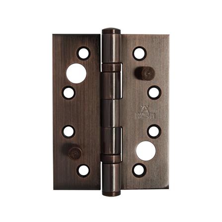 บานพับ 4X3 นิ้ว X 2.5 มม. HAFELE 489.05.003 สีทองแดงรมดำ แพ็ก 2 ชิ้น_0