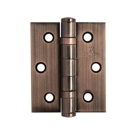 บานพับ 3X2.5 นิ้ว X 2.5 มม. HAFELE 489.02.403 สีทองแดงรมดำ แพ็ก 2 ชิ้น_0