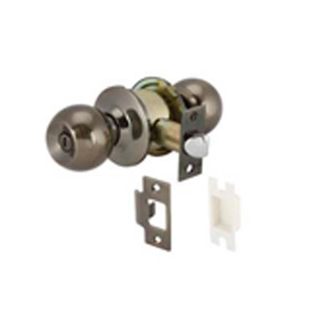 ลูกบิดประตูห้องน้ำ หัวกลม HAFELE 489.93.148 สีทองเหลืองรมดำ