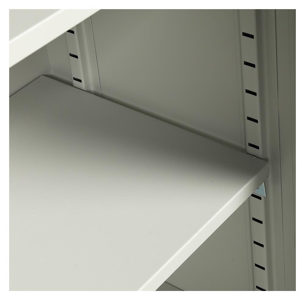 ตู้เหล็กบานเลื่อนกระจก LUCKY WORLD KSG-150-GG สีเขียว