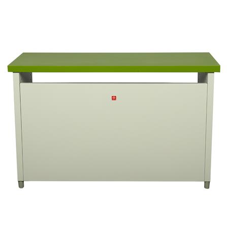 โต๊ะทำงานเหล็ก LUCKY WORLD KDS-120-GG 120 ซม. สีเขียว_2