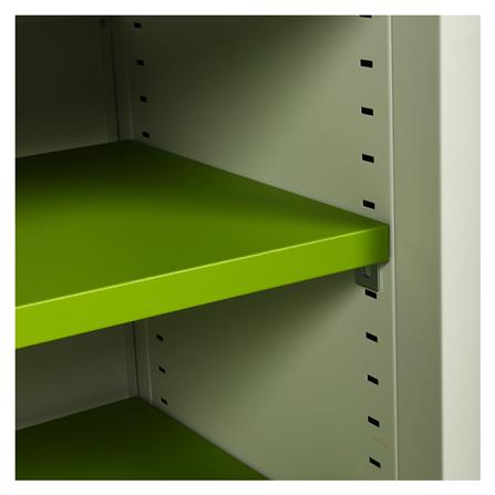 โต๊ะทำงานเหล็ก LUCKY WORLD KDS-120-GG 120 ซม. สีเขียว_3