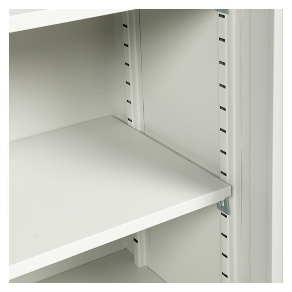 ตู้เหล็กบานเลื่อนทึบ LUCKY WORLD KSS-150-TG สีเทาทราย